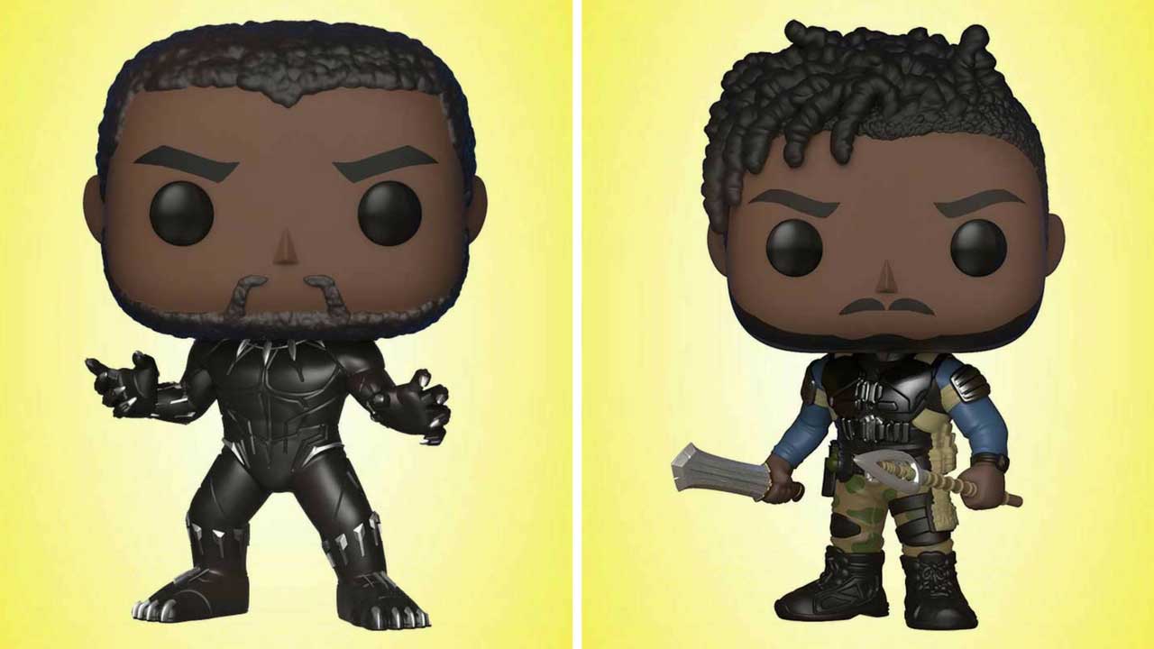 black panther funko plush