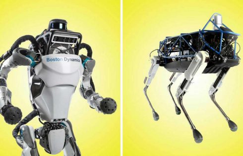 Boston Dynamics Walking Robots