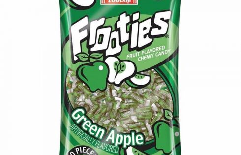 Green Apple Tootsie Roll Frooties Chewy Candy