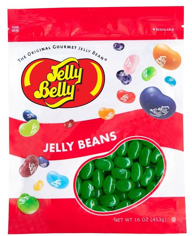 Jelly Belly Green Apple Jelly Bean Candy - The Foyager