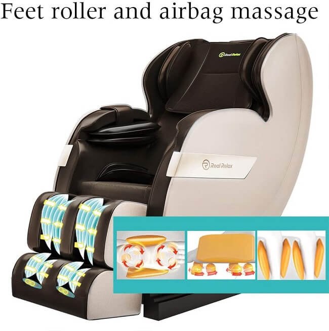 Real Relax Zero Gravity Massage Chair A Shiatsu Styled Massage