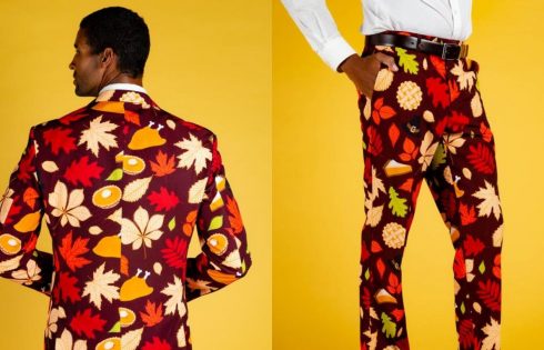 Move over Turkey, this Men's Thanksgiving Suit Will be the Talk of the Table This Year.