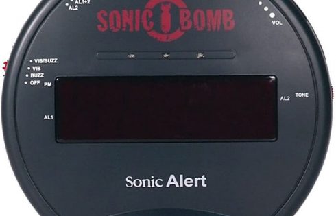 Sonic Bomb Alarm Clock - Perfect for Heavy Sleepers