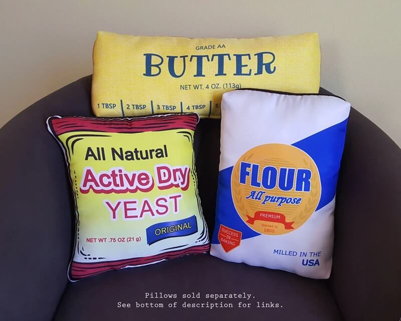 This Butter Pillow is the Perfect Gift for the Foodie in Your Life