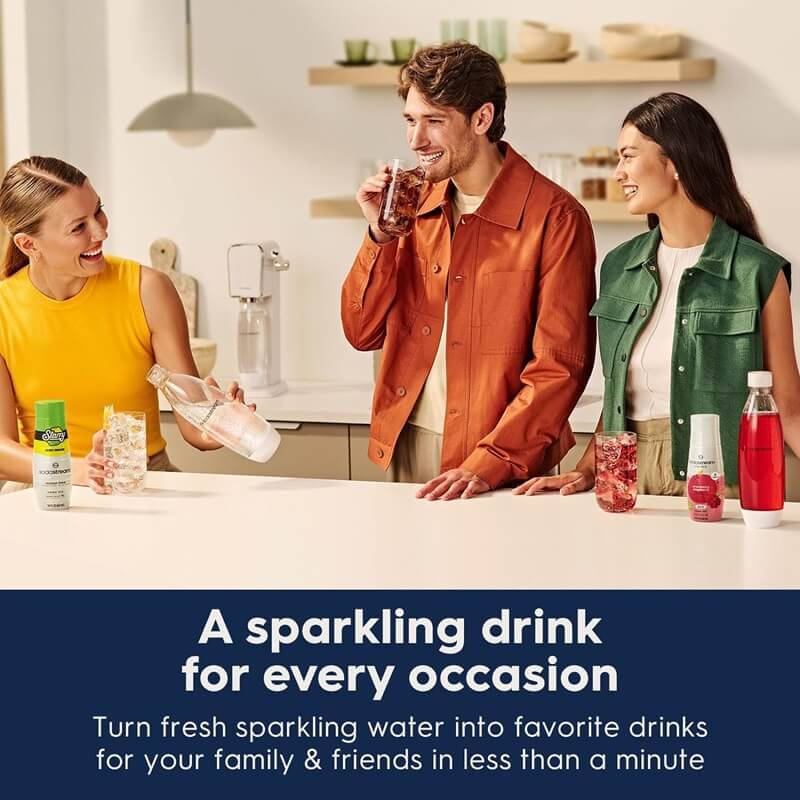 SodaStream Terra Sparkling Water Making Machine: Make Your Own Sparkling Water from Home