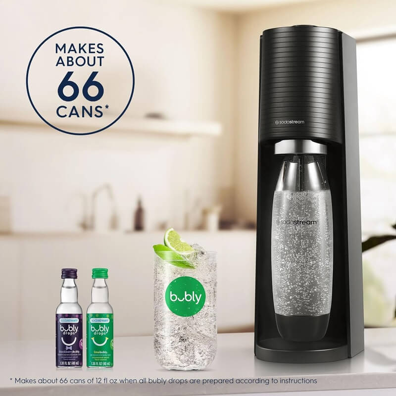 SodaStream Terra Sparkling Water Making Machine: Make Your Own Sparkling Water from Home