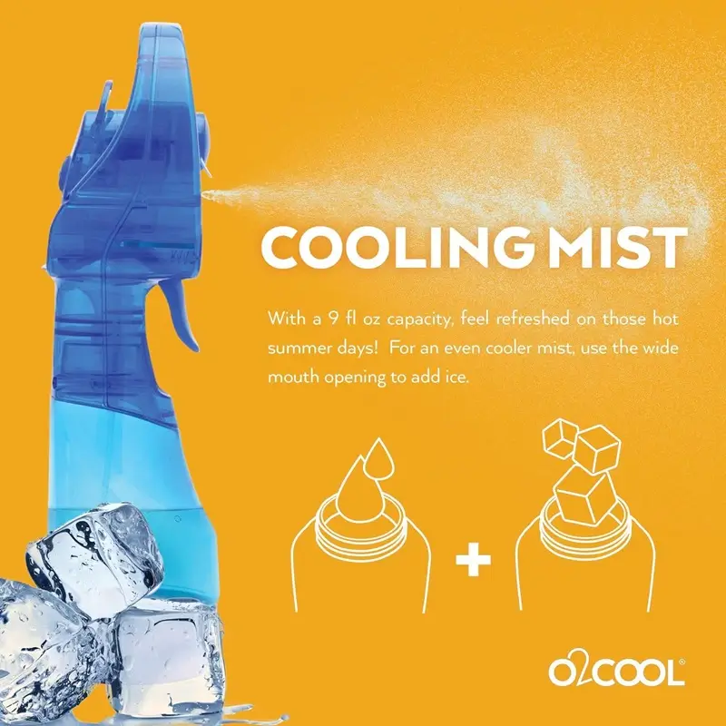 O2COOL Handheld Misting Fan Keeps You Comfortable in Hot Weather