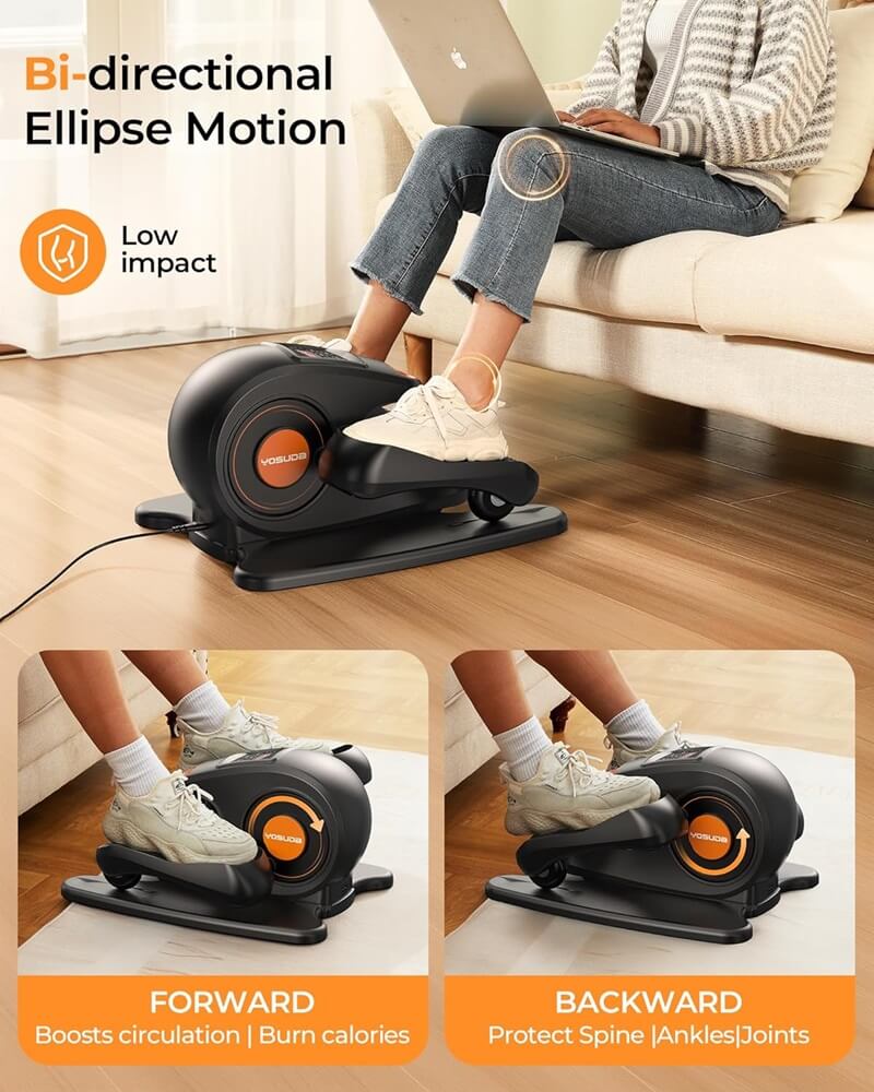 YOSUDA Under Desk Elliptical Machine: Stay Active at Work and Enhance Mobility