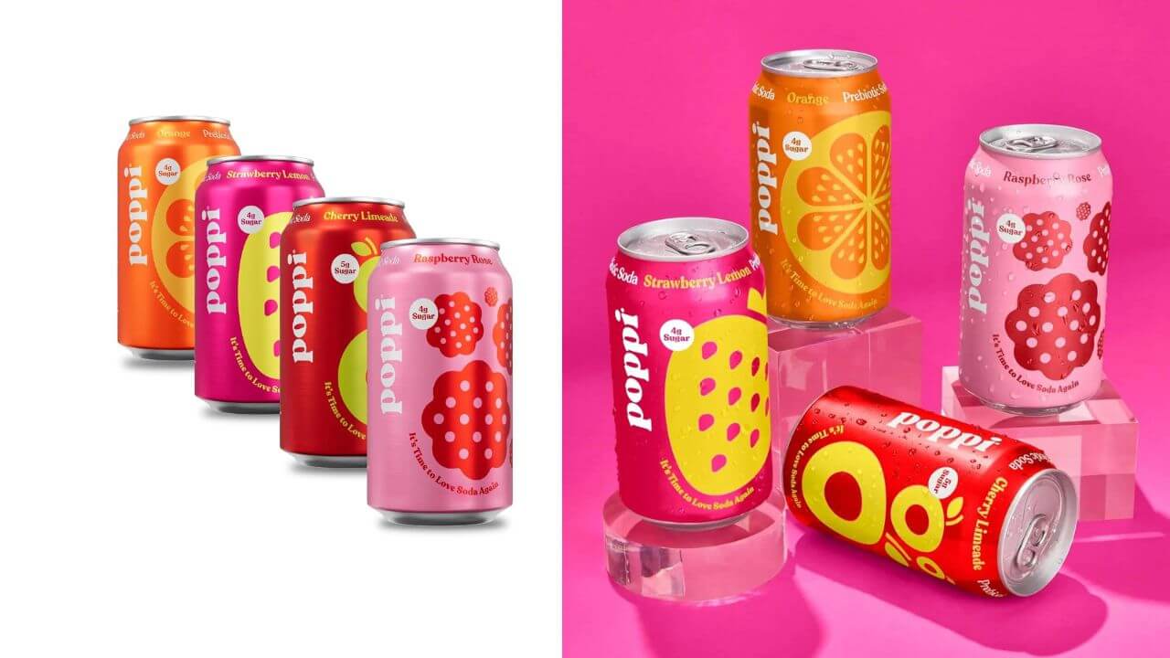 POPPI Sparkling Prebiotic Soda is a Guilt-Free Soda Refreshment