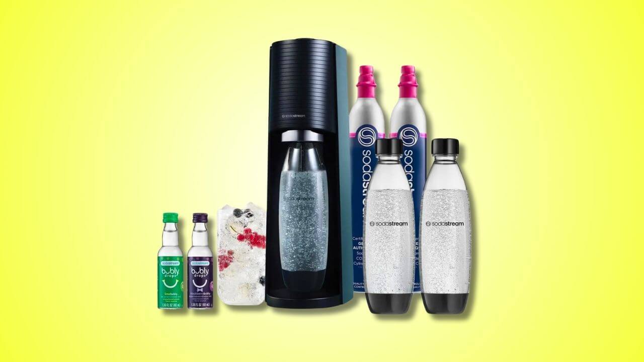 SodaStream Terra Sparkling Water Making Machine: Make Your Own Sparkling Water from Home