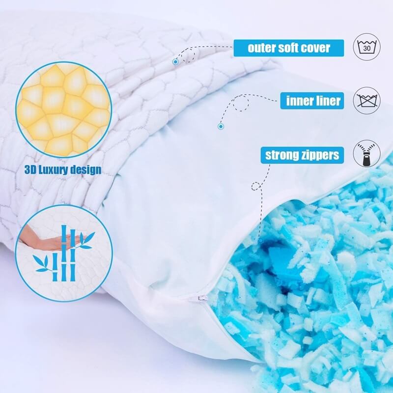 SUPA MODERN Cooling Bed Pillow: Find Your Perfect Sleep & Stay Cool All Night