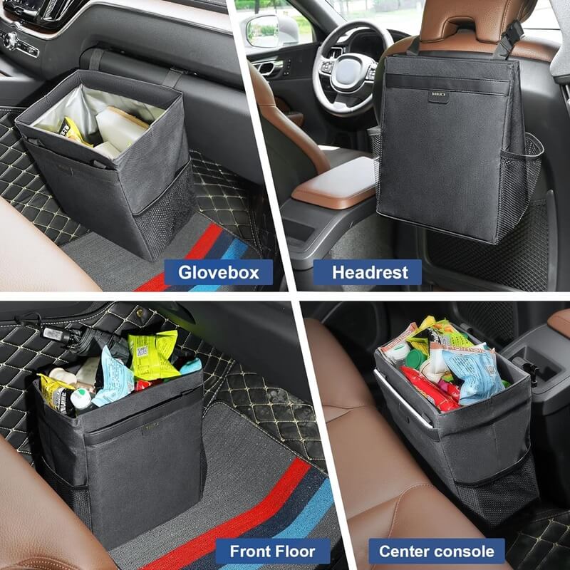 MEIDI Car Trash Bin: Keep Your Car Free from Trash & Clutter