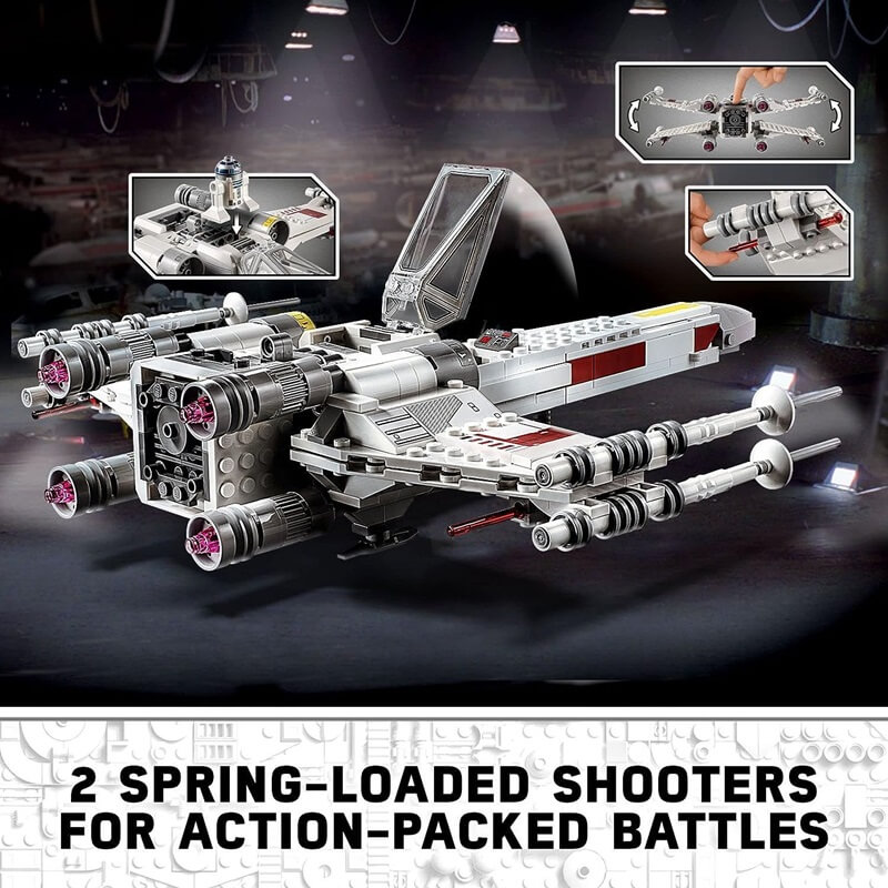 LEGO Luke Skywalker's X-Wing Fighter: Join the Resistance and Unleash the Force