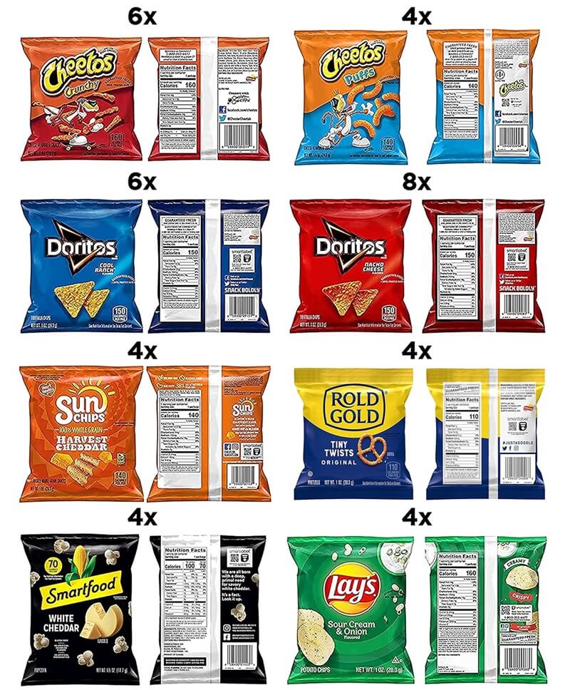 Frito Lay Chips Variety Pack: The Perfect Snack for Every Occasion