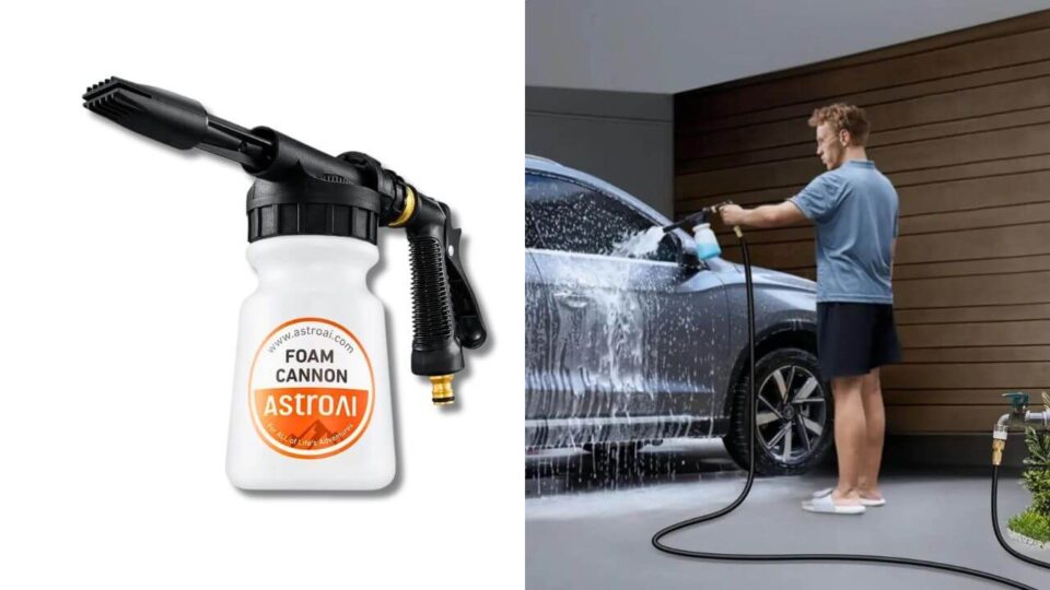 AstroAI Foam Cannon: Sparkling Results for Effortless Car Cleaning