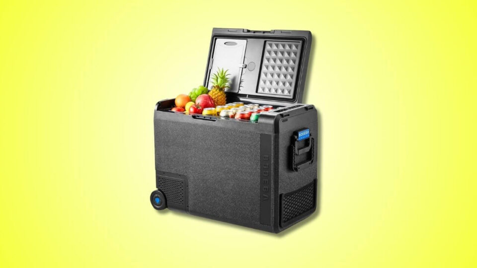 BODEGACOOLER Dual Zone Car Refrigerator: Keep Food & Drinks Cool on the Go