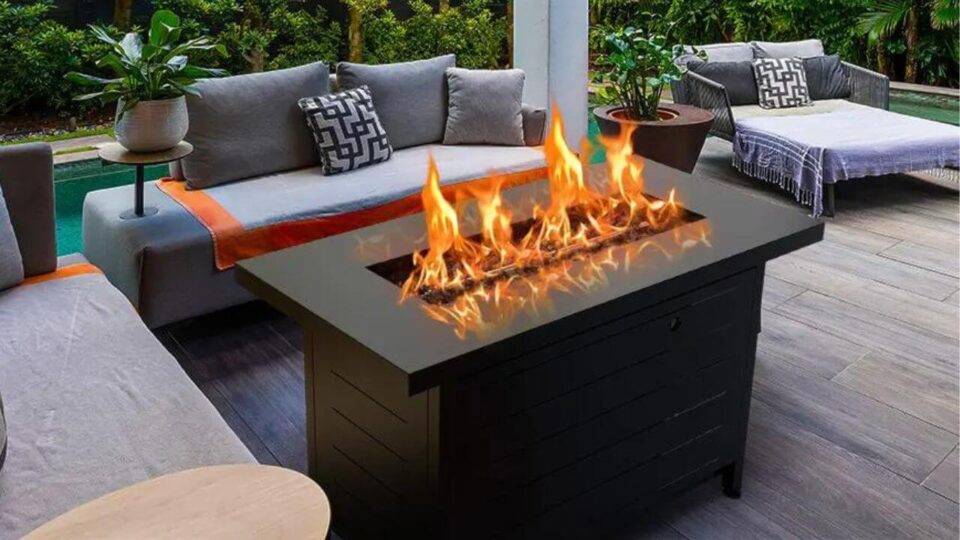 Ciays Fire Pit Table: Take on Chilly Evenings Without Worry