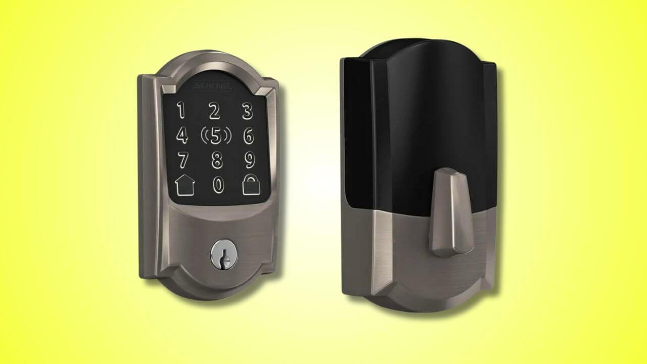 Schlage Encode Smart Deadbolt Lock: Tap, Lock, and Go for Easy Home Access